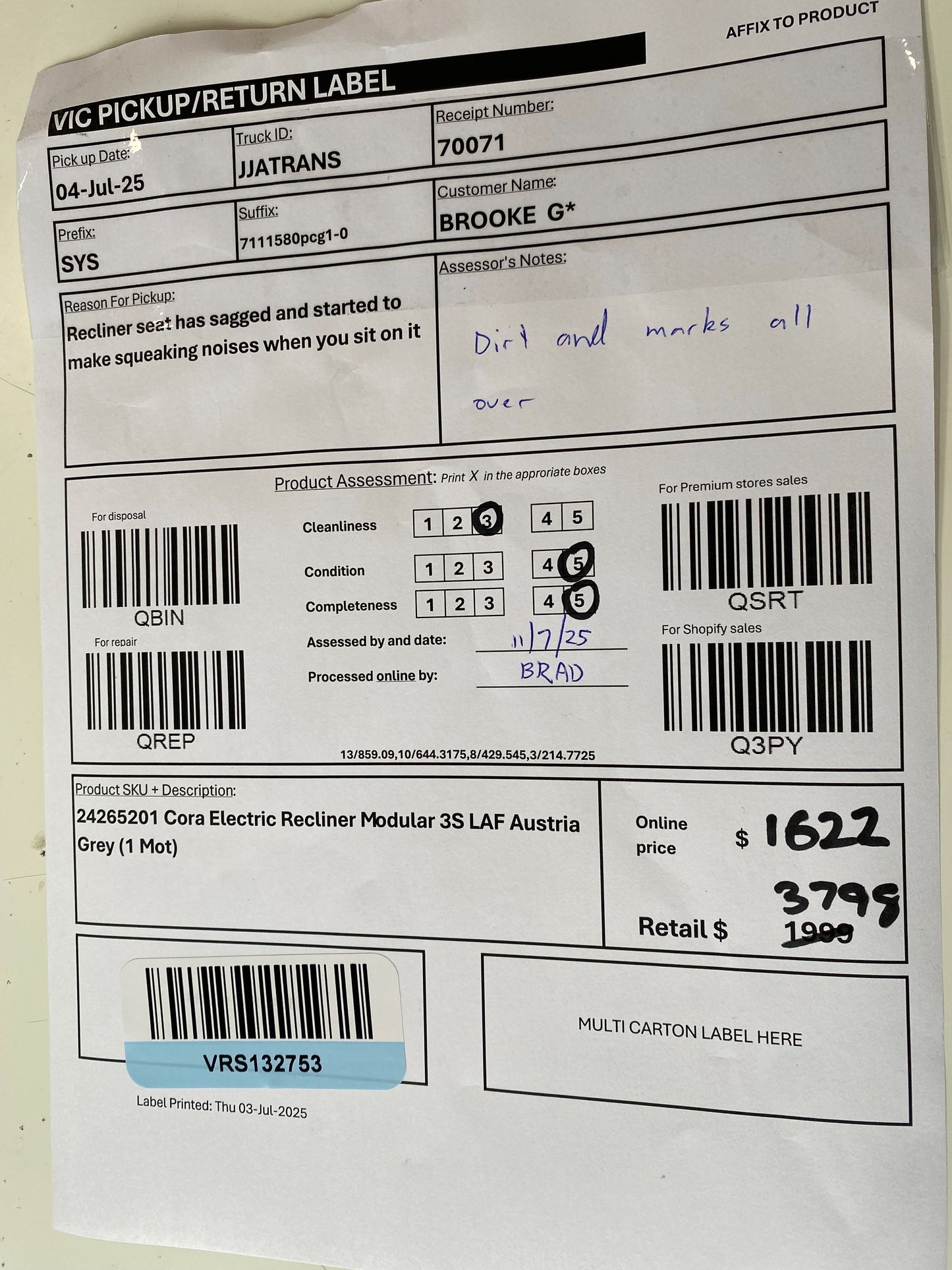 VICDC Cora Electric Modular Austria Grey 24265201|VRS132753|24265218|VRS132752