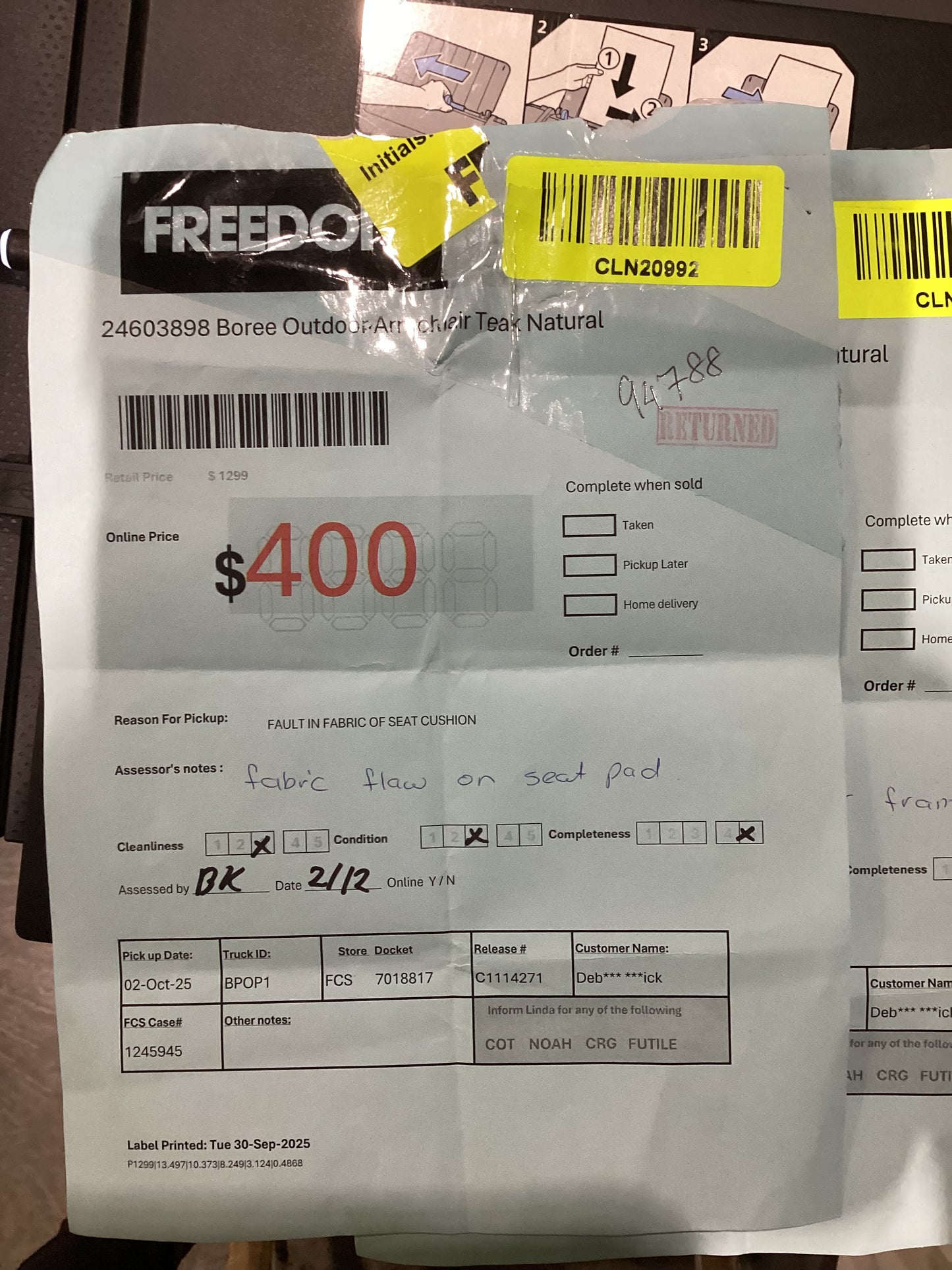 NSW CLN20992 Boree Outdoor Armchair Teak Natural