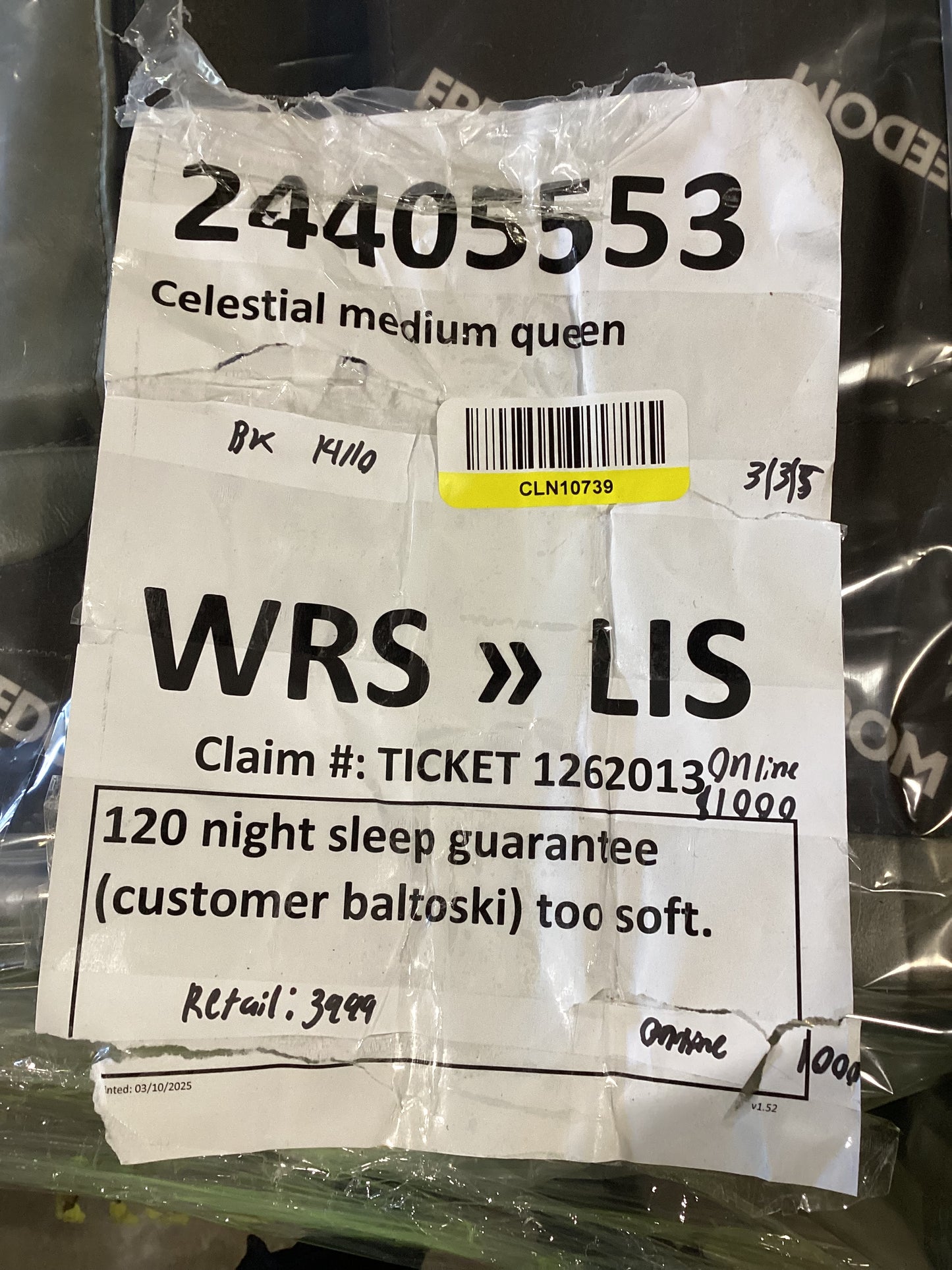 NSW CLN10739 Celestial Medium Queen