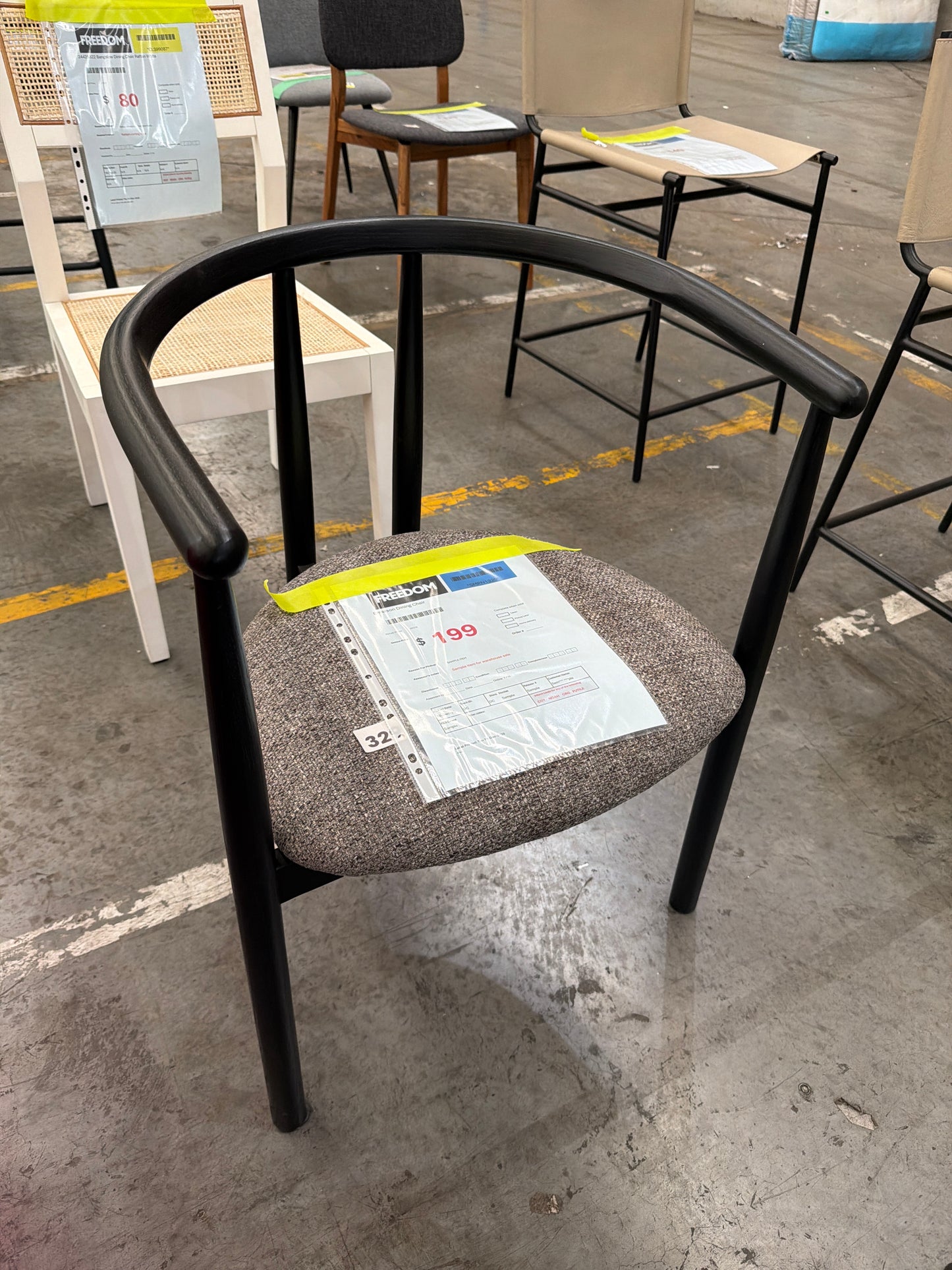 NSW SMPN1329 EMERSON DINING CHAIR