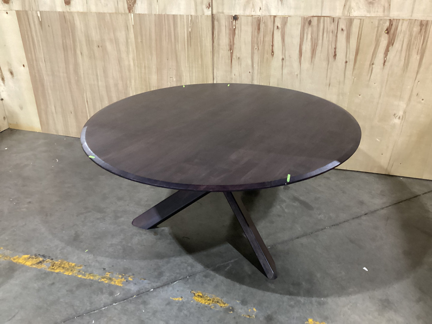 NSW MT24546 Axel Dining Table 160cm Dia Brown