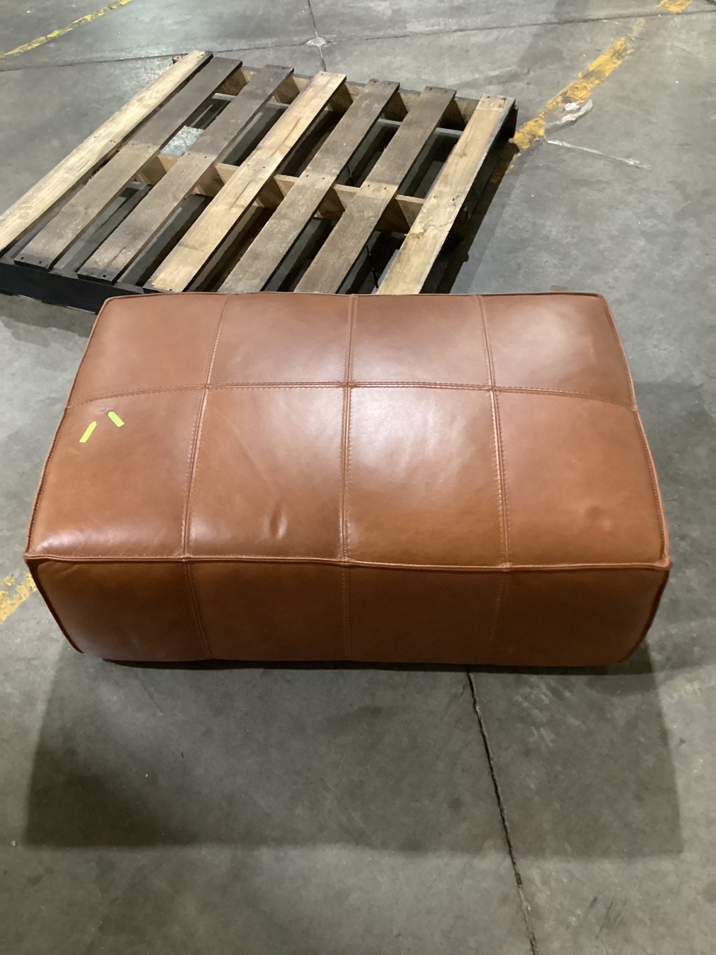NSW CLN10730 Atlas Ottoman Benz Walnut