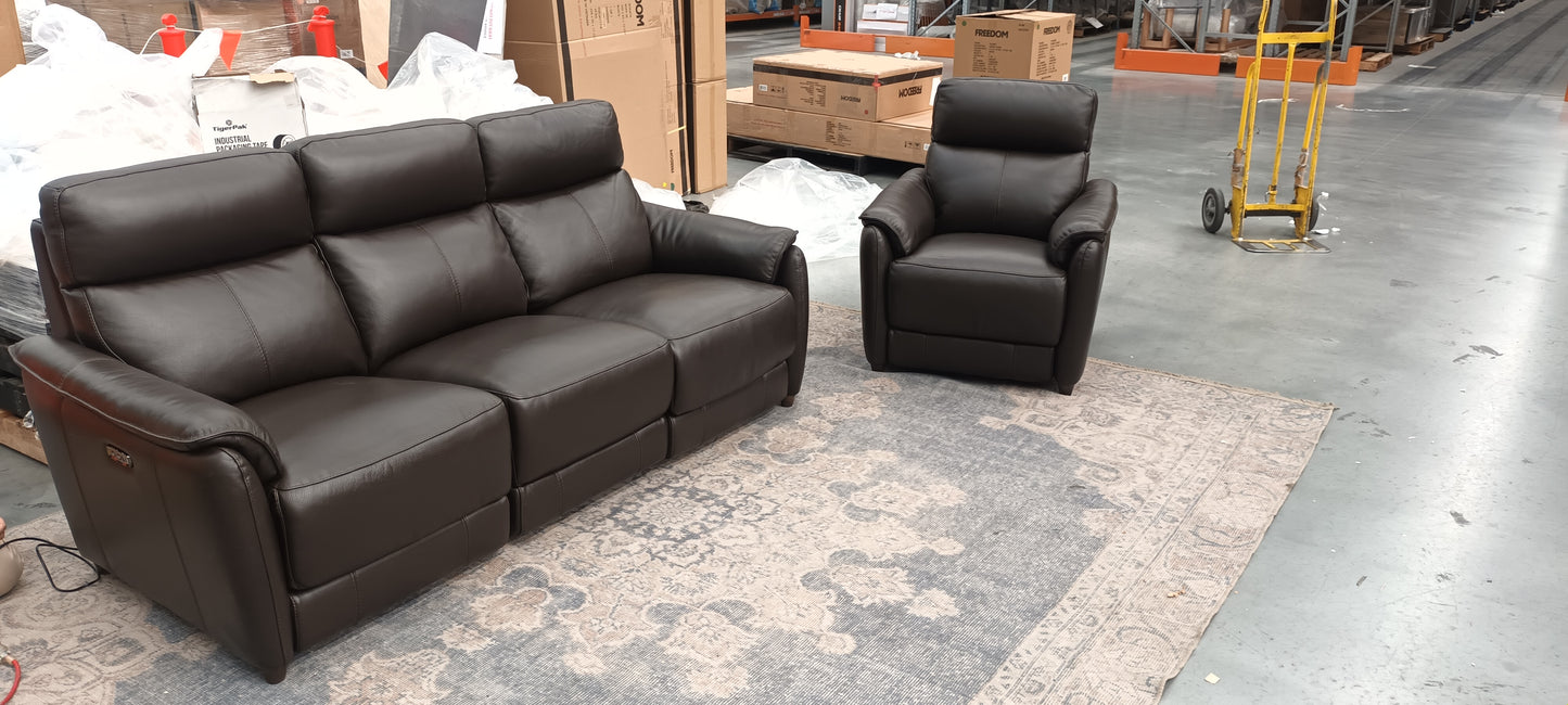 VICDC CLV20070 Dexter Battery Recliner Modular Set