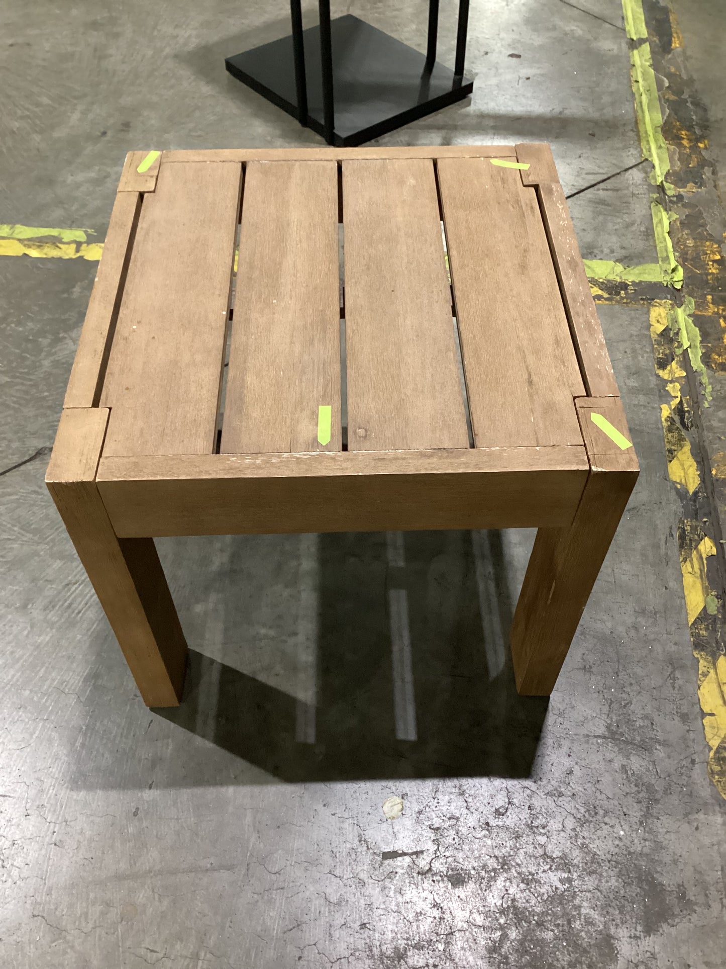 NSW CLN10736 Cannes Outdoor Side Table Acacia MKII