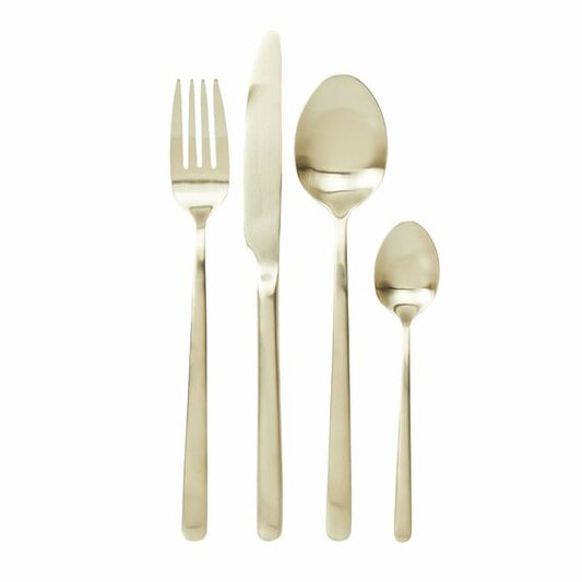 NSW Soho Cutlery Set 16 Pcs  Champagne Gold HW26