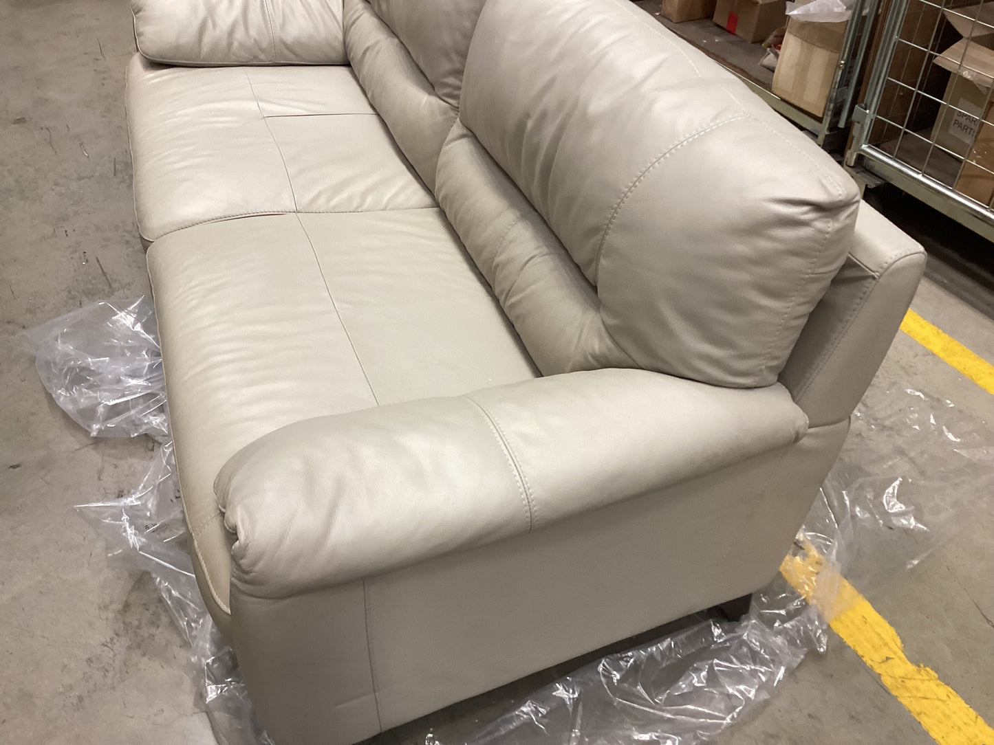 QLD QRS23092 Luka Sofa 3S Lawson Dove Grey
