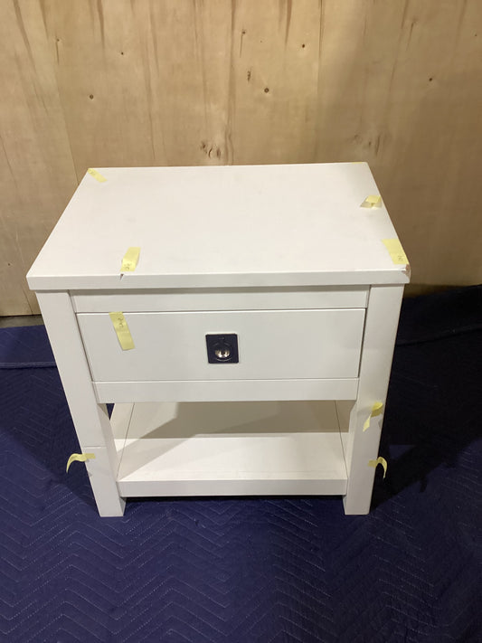 NSW CLN20944 Bayswater Bedside 1 Drawer MKII White