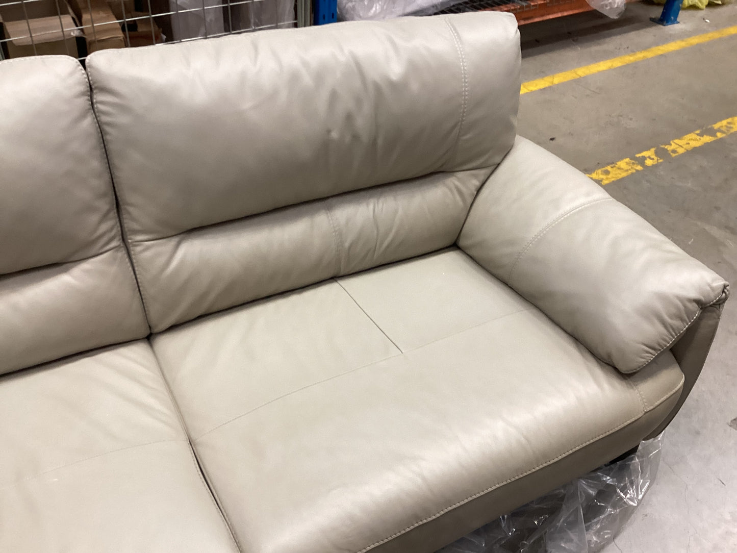 QLD QRS23092 Luka Sofa 3S Lawson Dove Grey