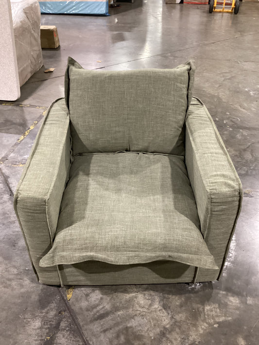 NSW PRN20407 Riverton Swivel Armchair Eames Olive