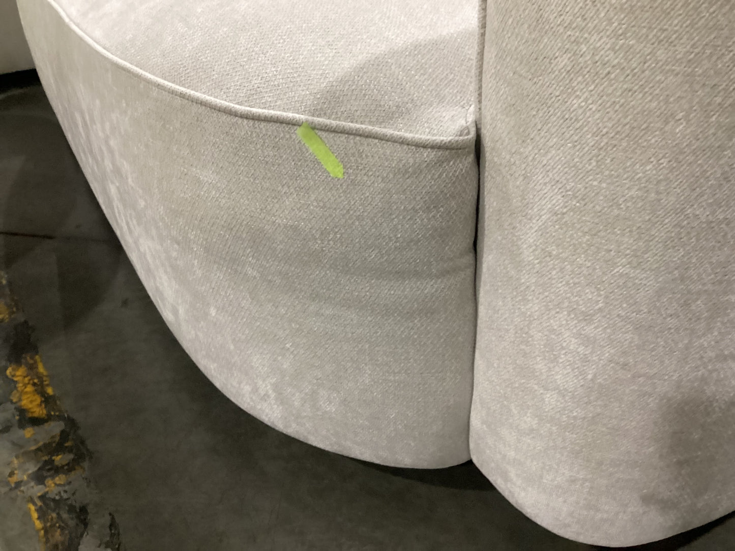 NSW MT24521 Apartment Modular Sofa 2.5S RAF + LAF Chaise + Ottoman Glamour Natural