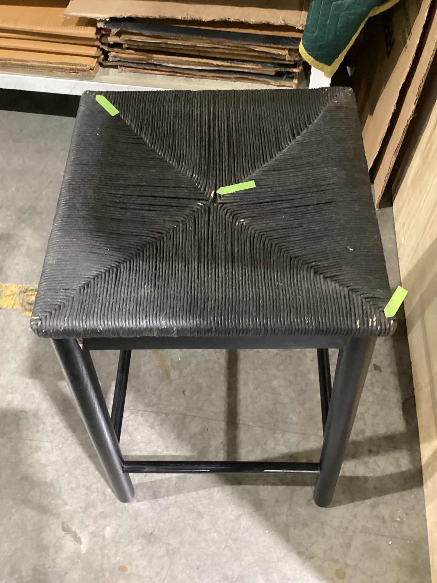 NSW CLN10925 Aria Counter Stool Black