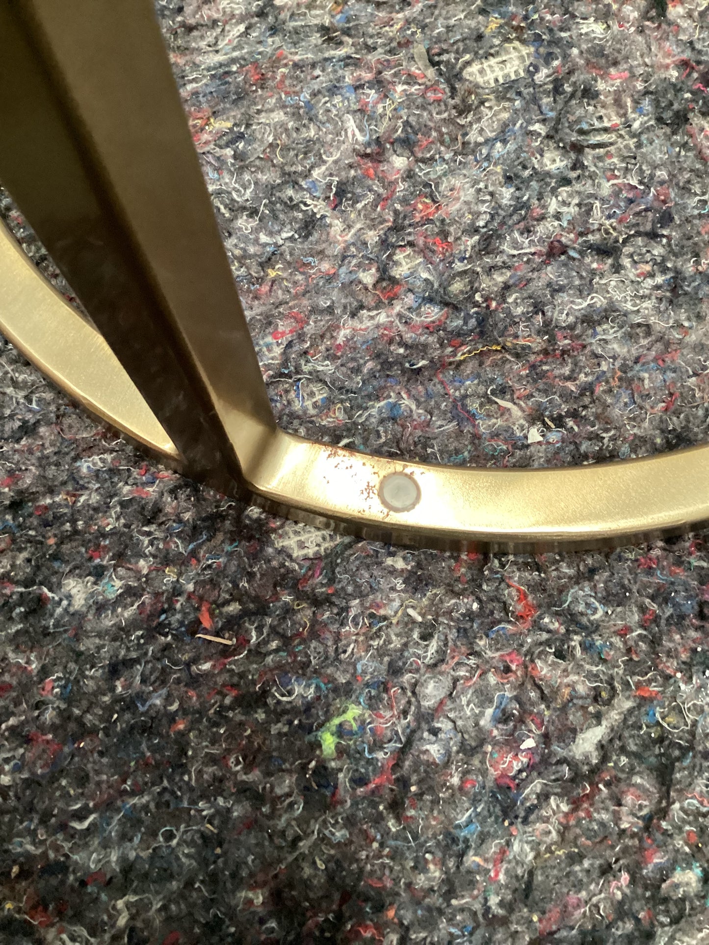 QLD QRS22774 Siena Nest of 2 Side Table   Marble / Go