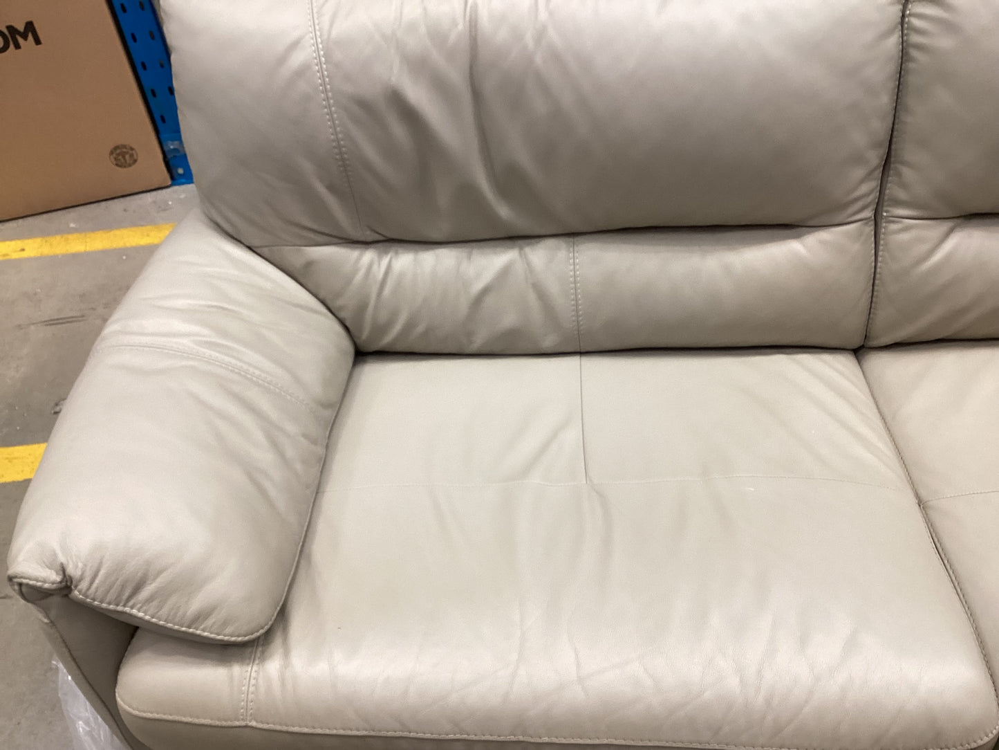 QLD QRS23092 Luka Sofa 3S Lawson Dove Grey