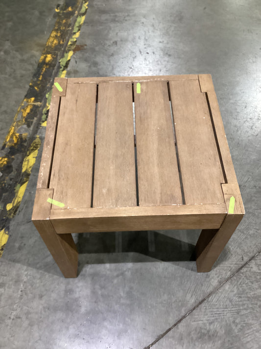 NSW CLN10736 Cannes Outdoor Side Table Acacia MKII