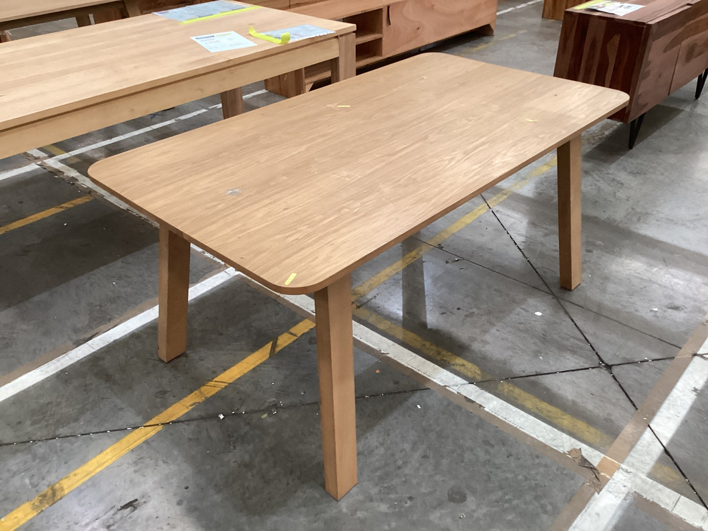 NSW CLN20139 Hallie Dining Table 160x90cm Natural