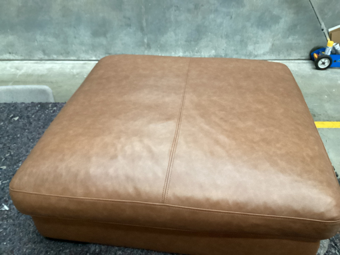 QLD QRS22871 LONG ISLAND Ottoman Bendigo Tan