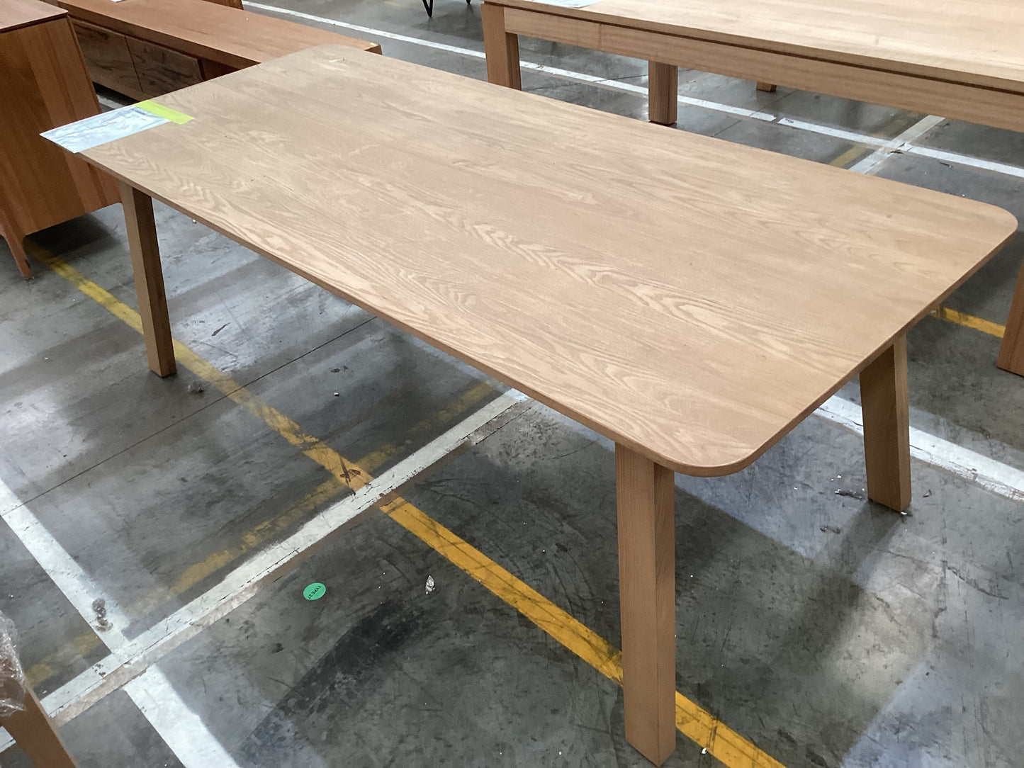 NSW PRN11014 Hallie Dining Table 220X95Cm  Natural M30