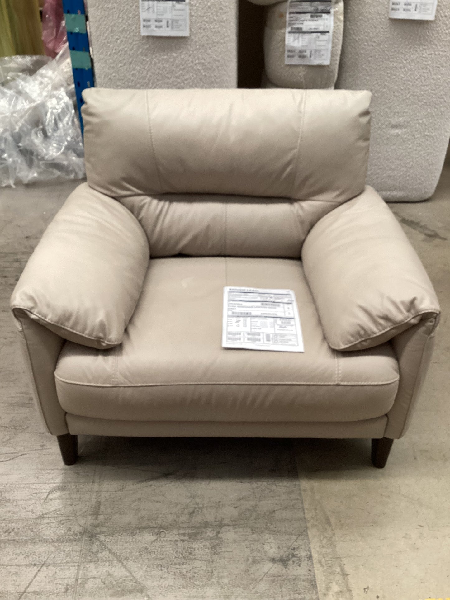 QLD QRS22473 Luca Armchair Lawson Dove Grey