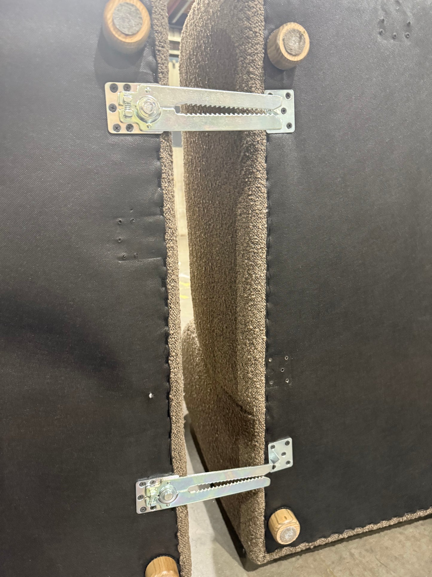 NSW MT24558 Zepplyn Modular 1s RAF+2 Armless 1s+Corner+ 1s LAF Jacquard Bocule Coffee