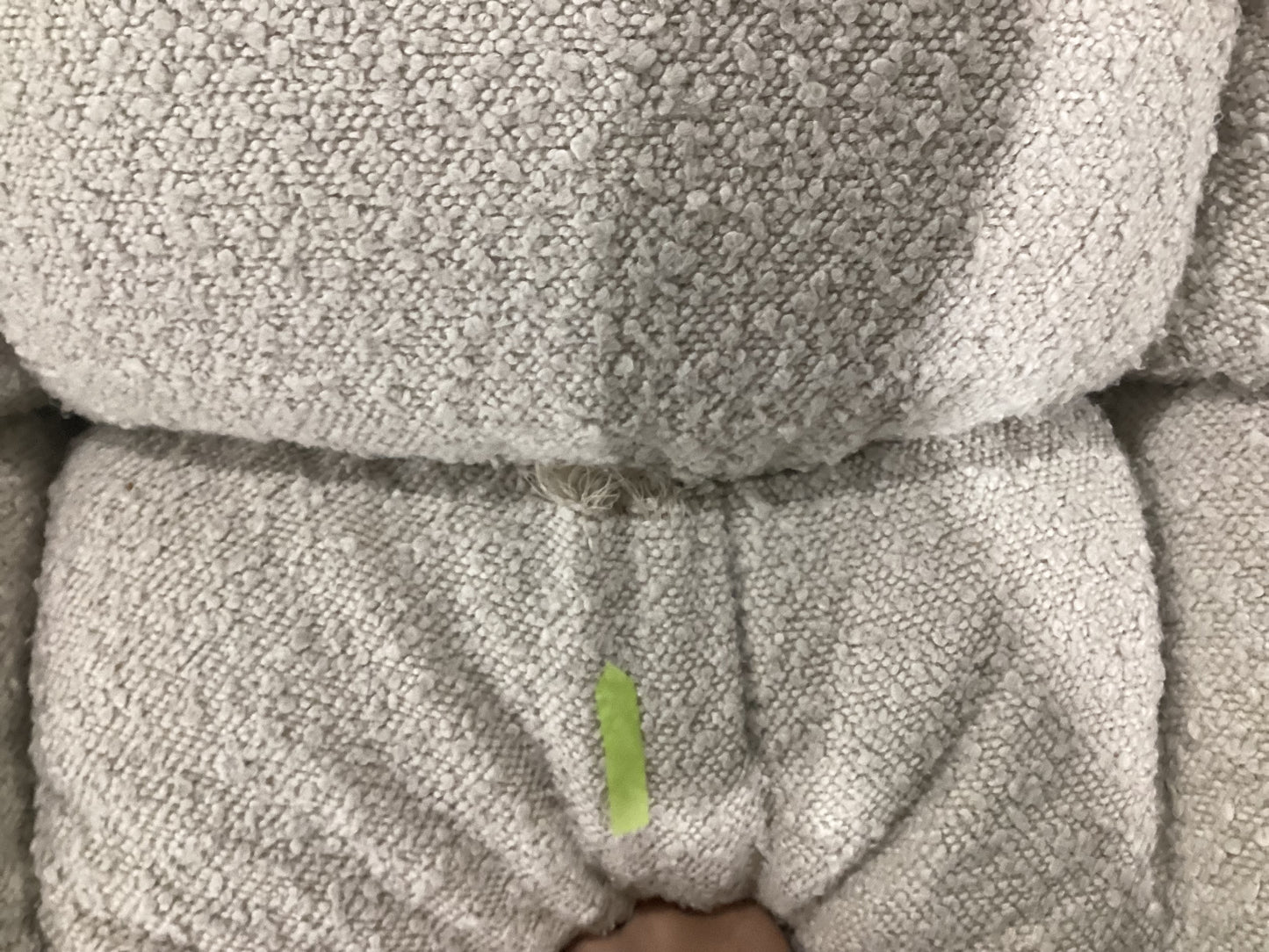 NSW CLN10807 Aero Sofa 3S Jacquard Boucle Cream