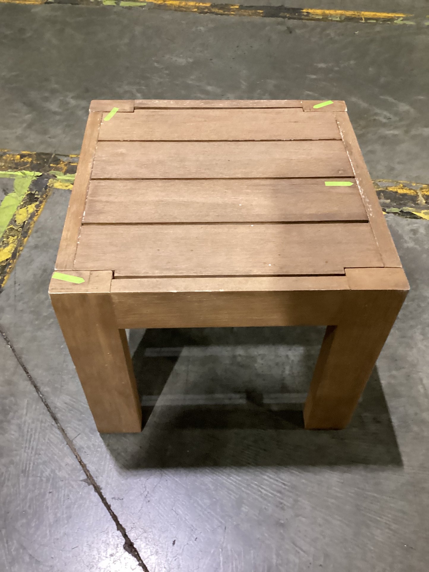 NSW CLN10736 Cannes Outdoor Side Table Acacia MKII