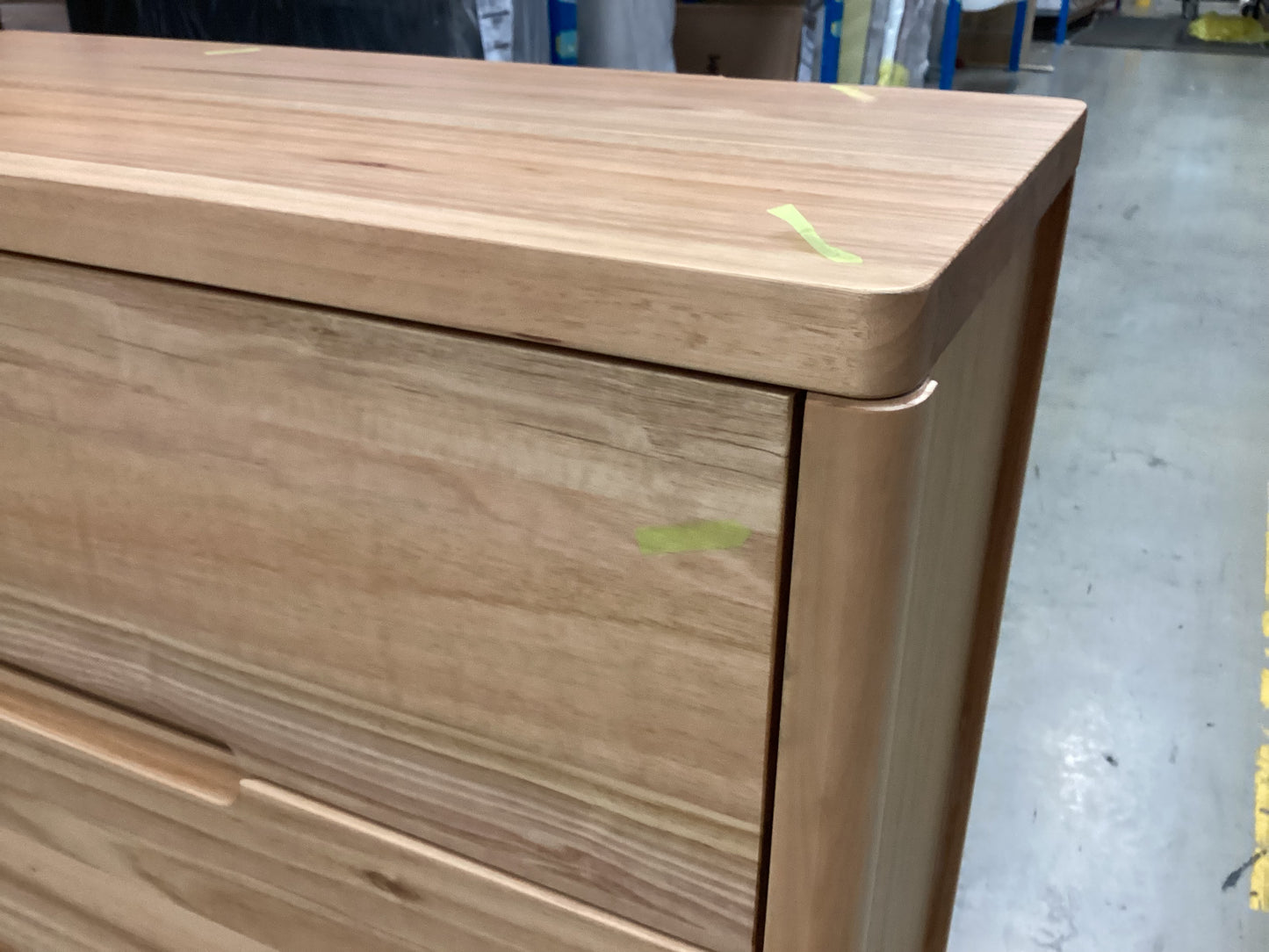 QLD QRS23058 Klara Tallboy 4 Drawer  Natural