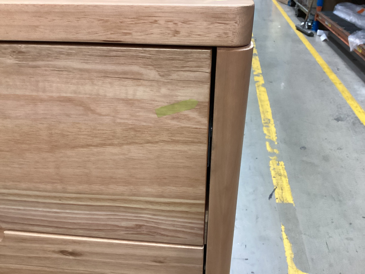 QLD QRS23058 Klara Tallboy 4 Drawer  Natural