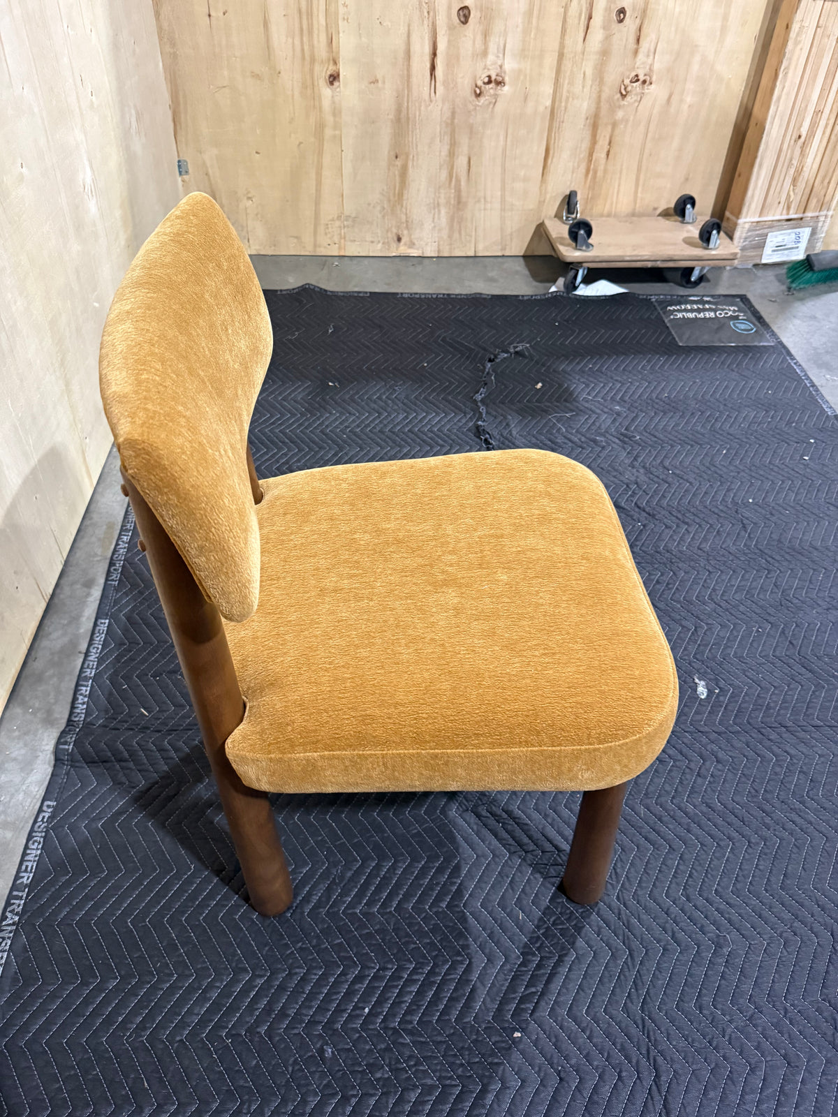 NSW CLN11967 Puka Dining Chair Walnut