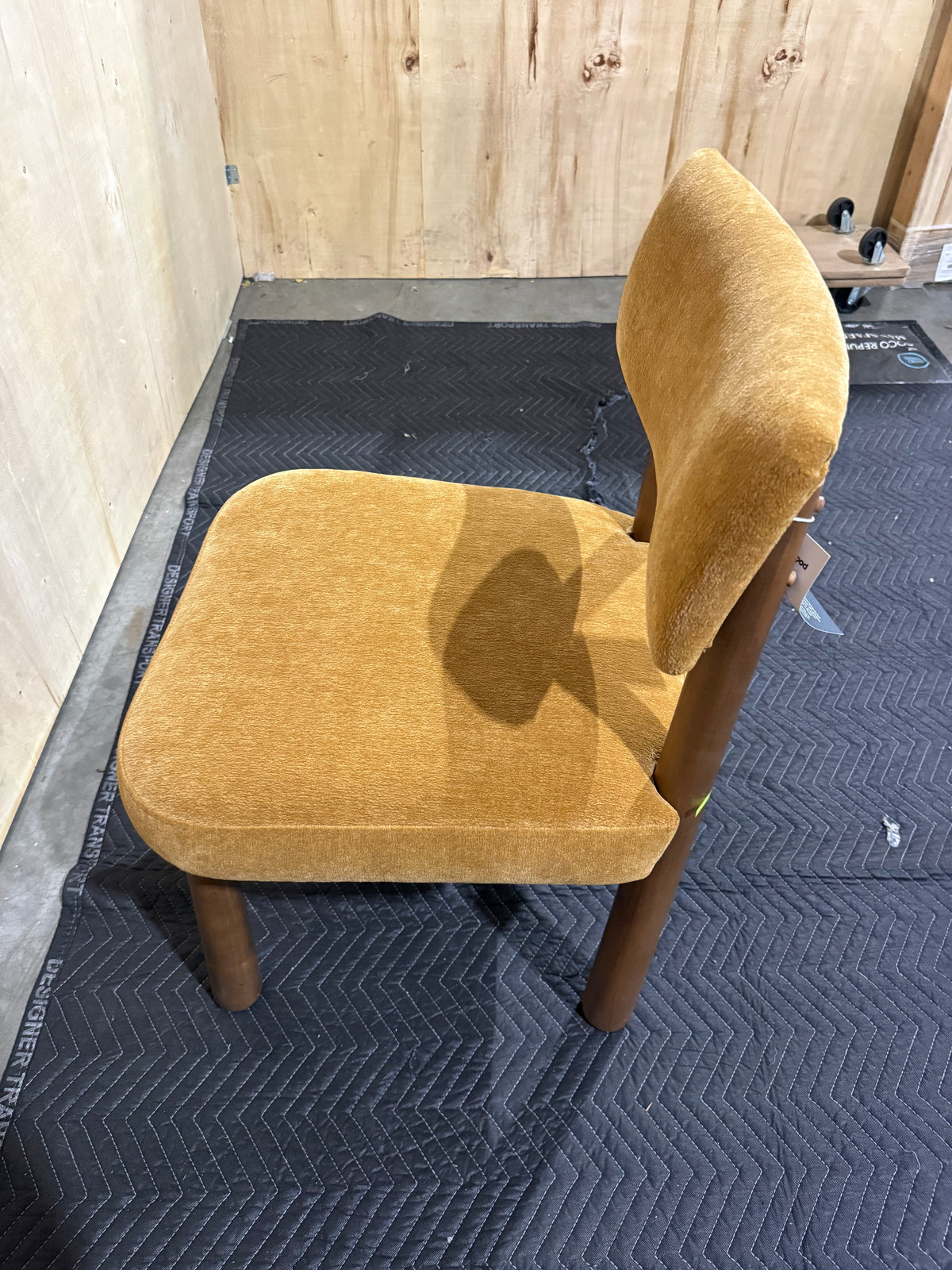 NSW CLN11967 Puka Dining Chair Walnut