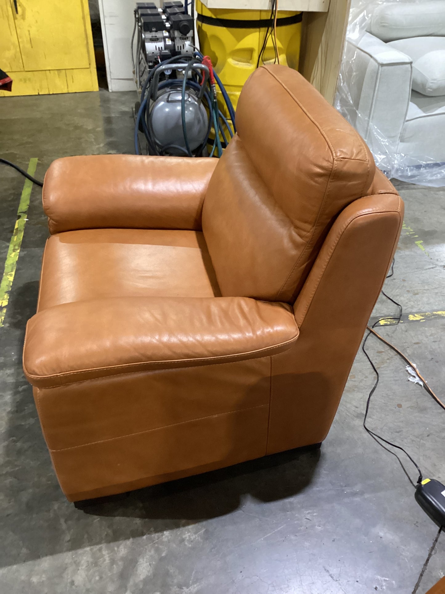 NSW PRN20280 Barret Battery Recliner Armchair Memphis Caramel