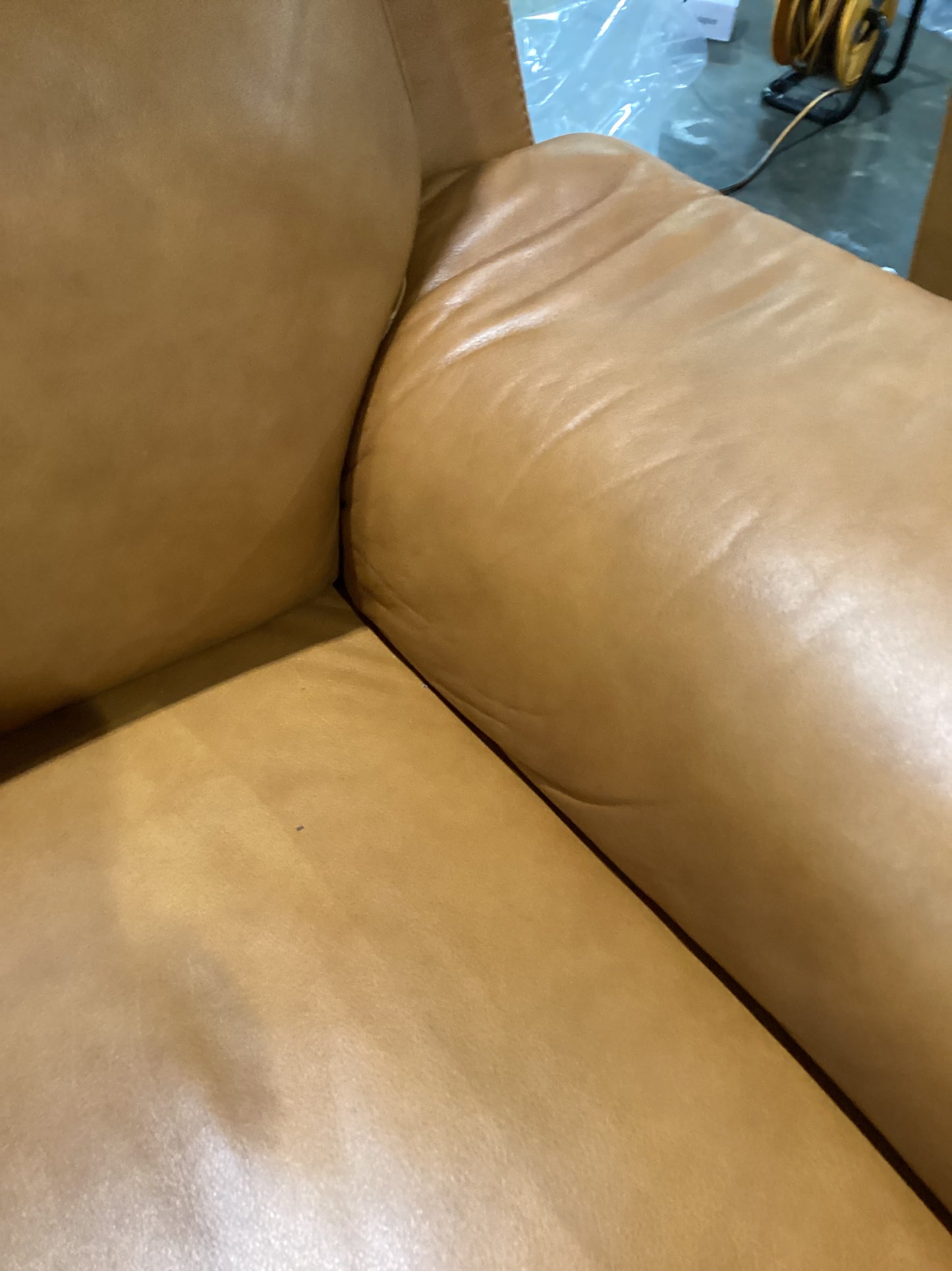 NSW PRN20280 Barret Battery Recliner Armchair Memphis Caramel