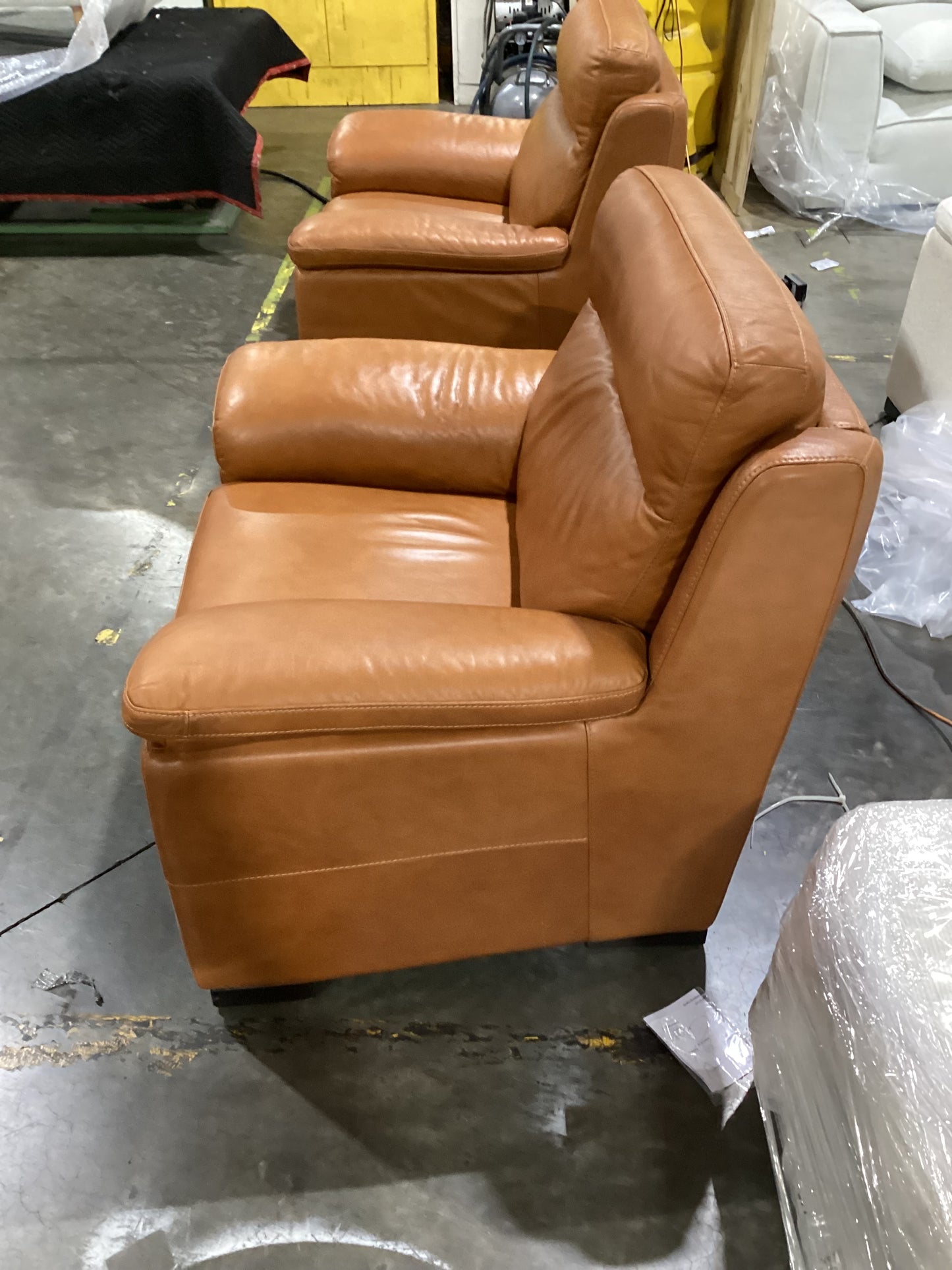 NSW PRN20281 Barret Battery Recliner Armchair Memphis Caramel