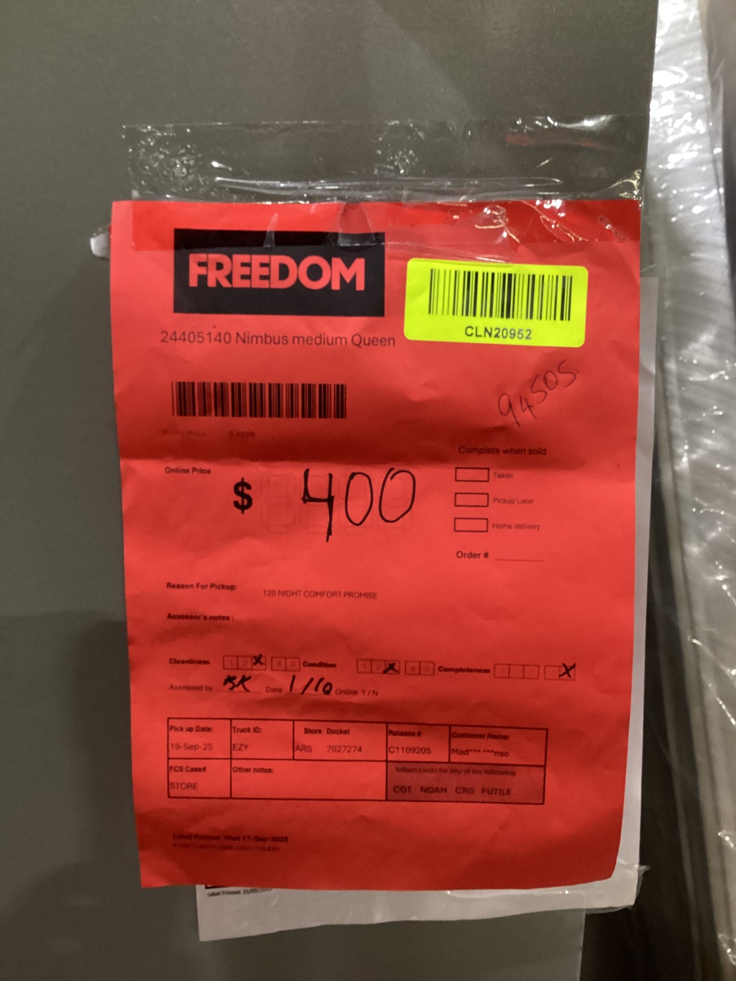 NSW CLN20952 Nimbus Medium Queen