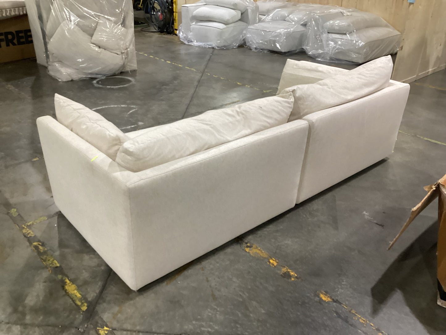 NSW MT24518 Sanctuary Modular 1s LAF+1S RAF Native Linen Natural