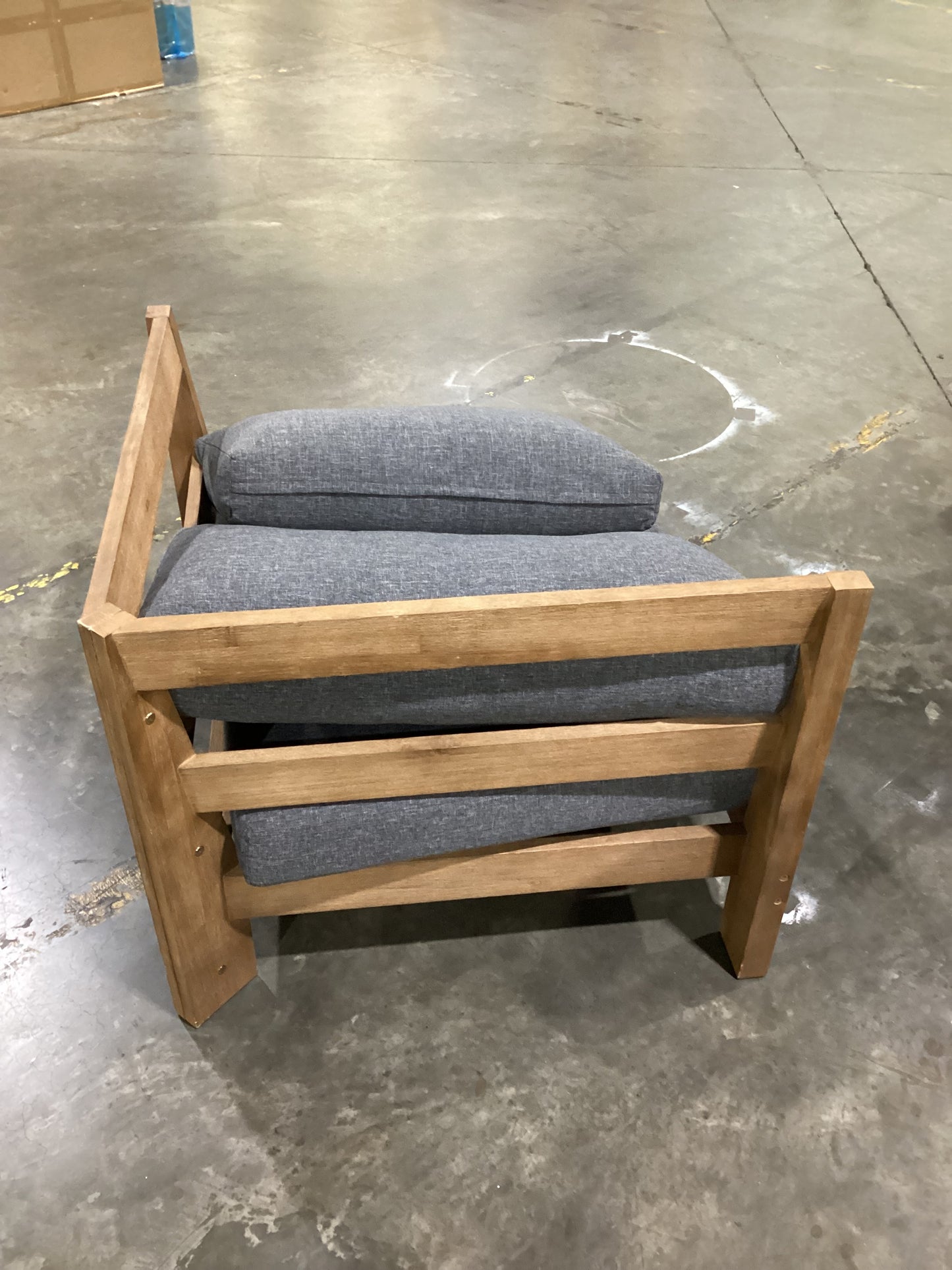 NSW CLN21000 Cannes Outdoor Modular Corner Acacia Charcoal