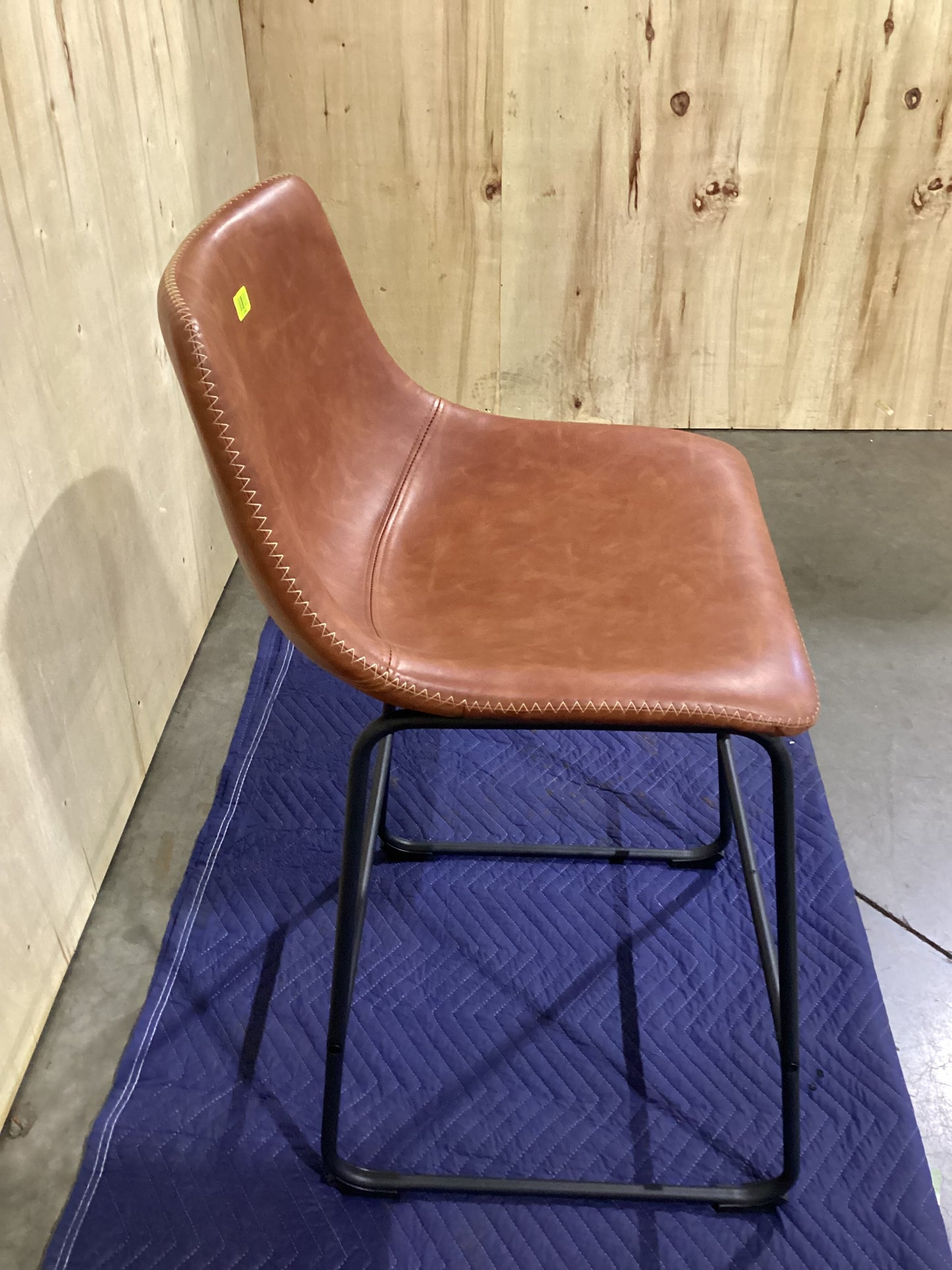 NSW CLN20927 Saddle Counter Stool 63CM Tawny Tan