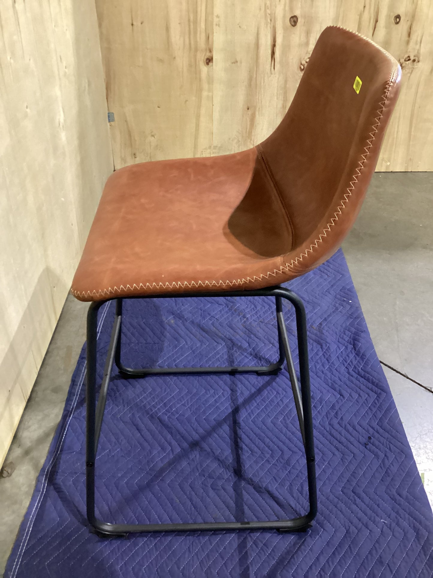 NSW CLN20927 Saddle Counter Stool 63CM Tawny Tan