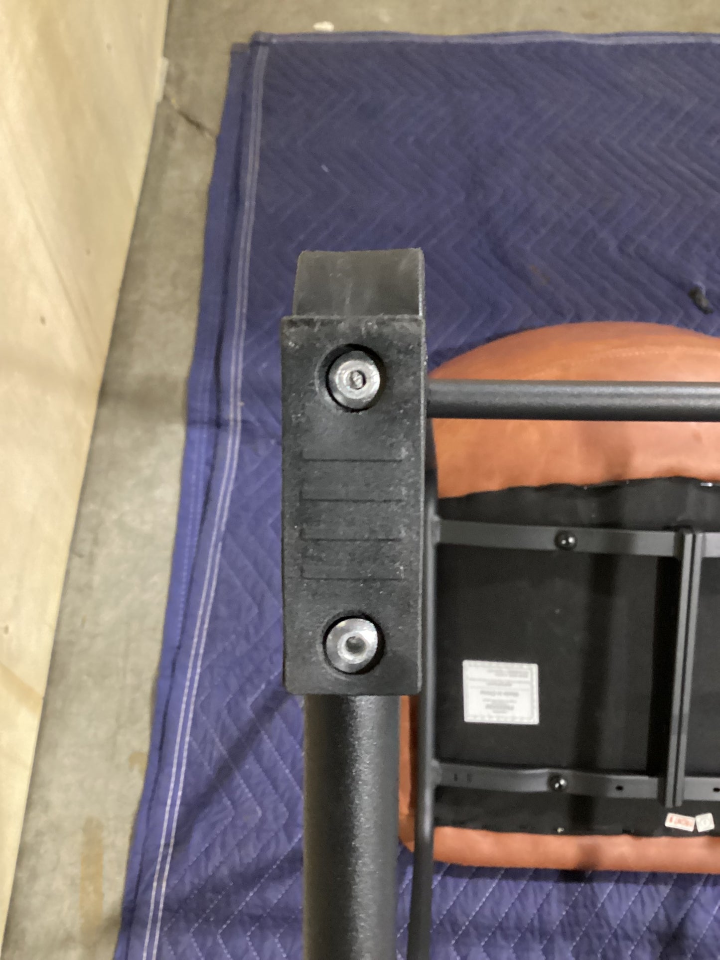 NSW CLN20927 Saddle Counter Stool 63CM Tawny Tan