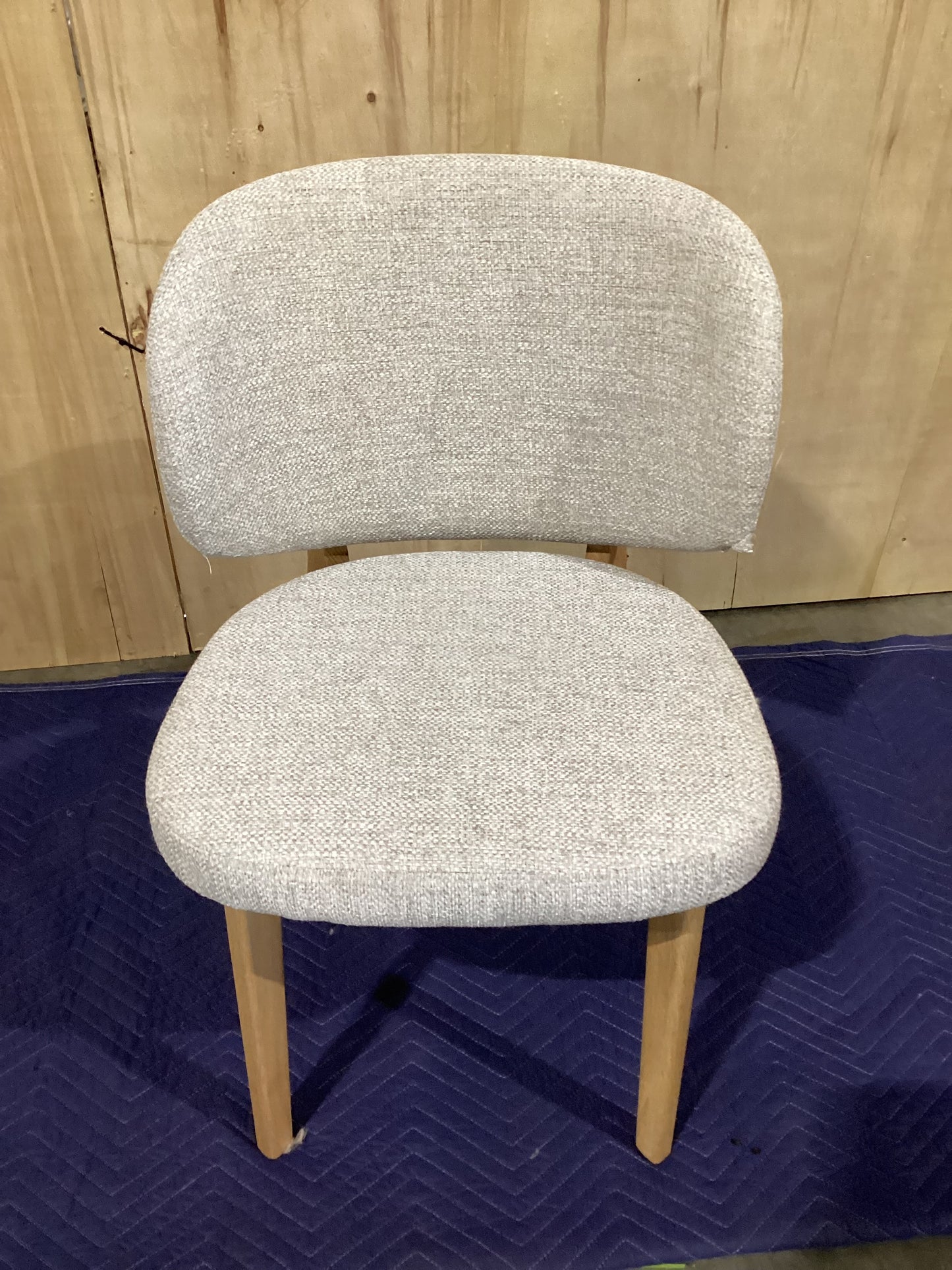 NSW CLN20923 Gomez Dining Chair Oak Frame Oat