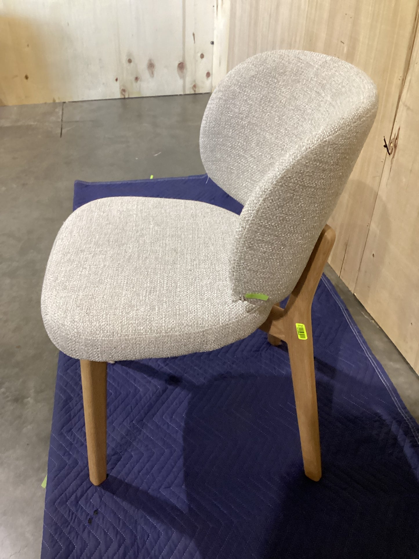 NSW CLN20923 Gomez Dining Chair Oak Frame Oat