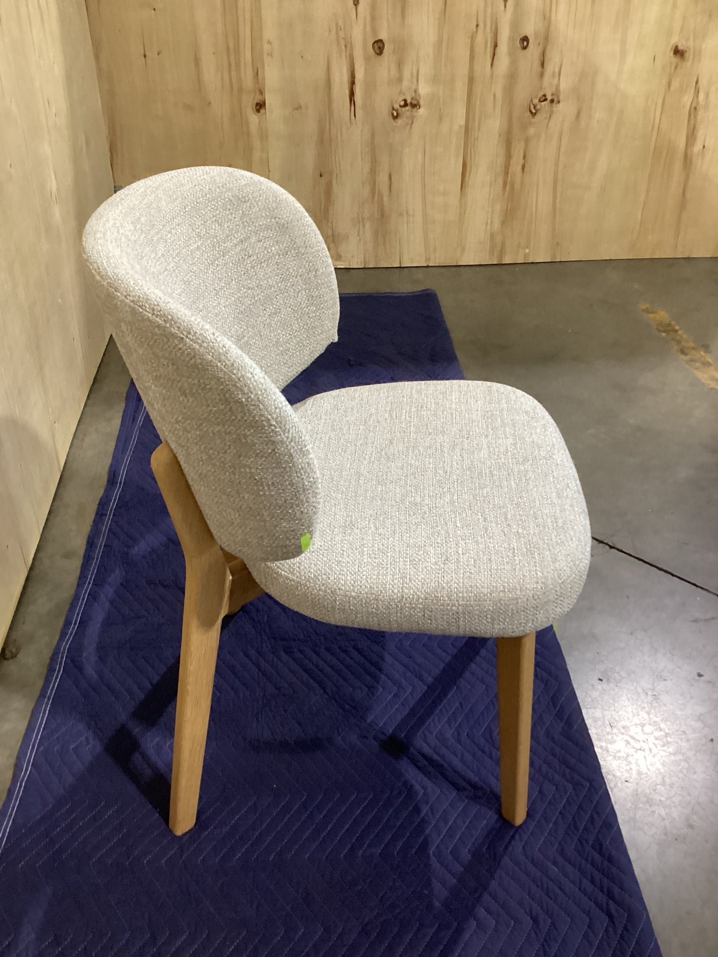 NSW CLN20923 Gomez Dining Chair Oak Frame Oat