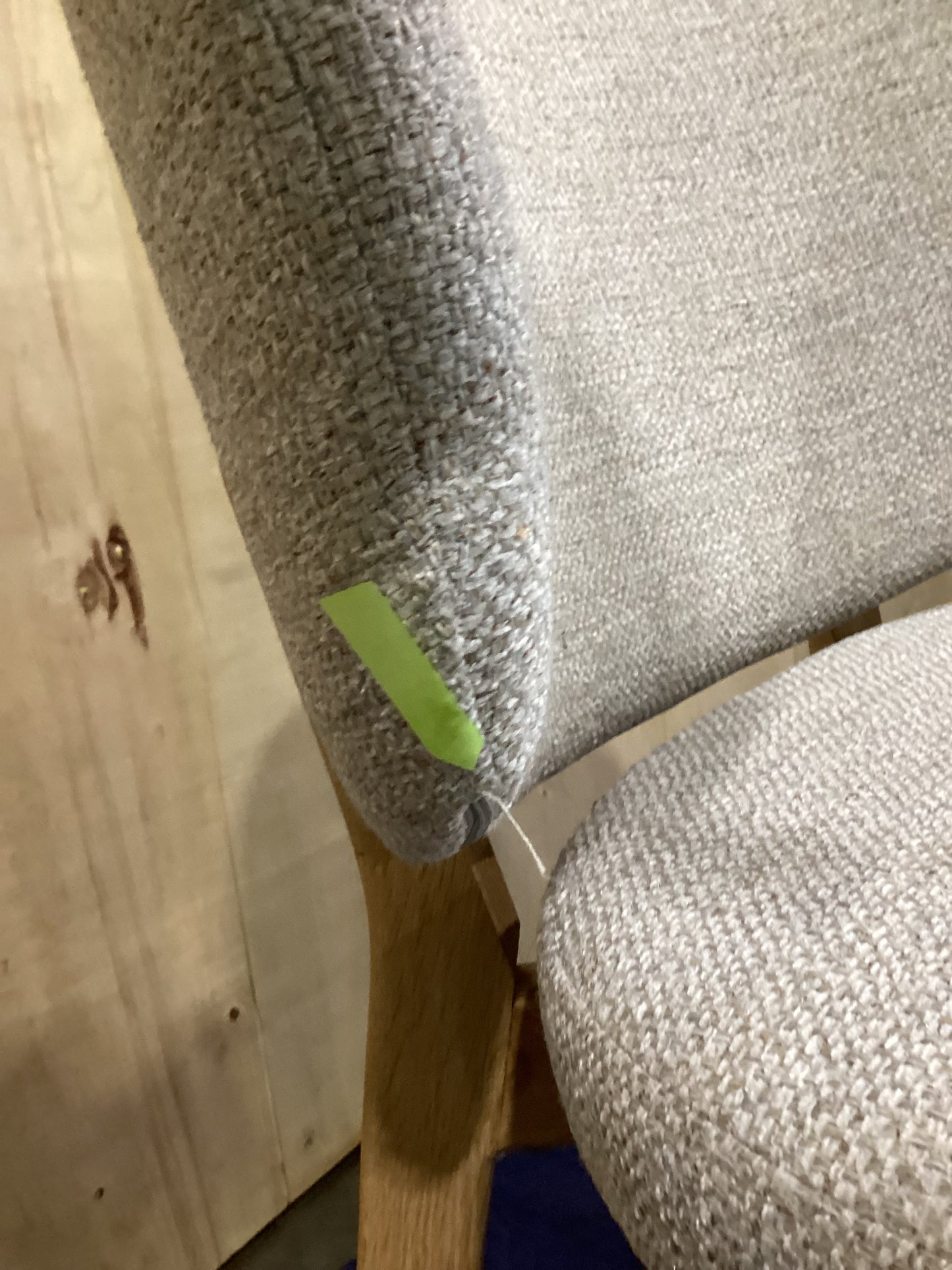 NSW CLN20923 Gomez Dining Chair Oak Frame Oat