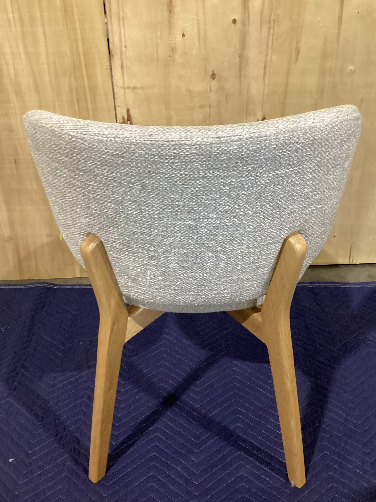 NSW CLN20923 Gomez Dining Chair Oak Frame Oat