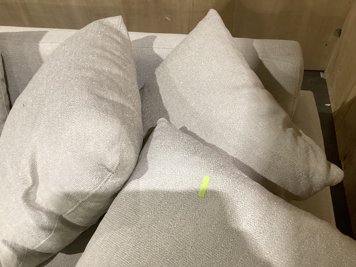 NSW MT24523 Noosa Deep Modular Sofa 3S RAF+3S LAF Carrick Snow