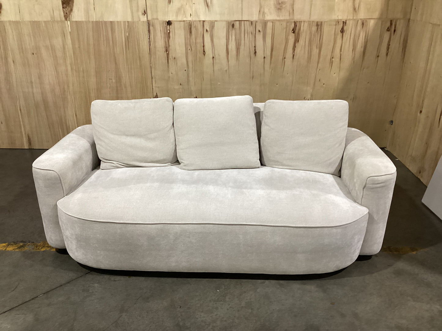 NSW PRN20296 Apartment 01 Sofa 3S  Glamour Natural