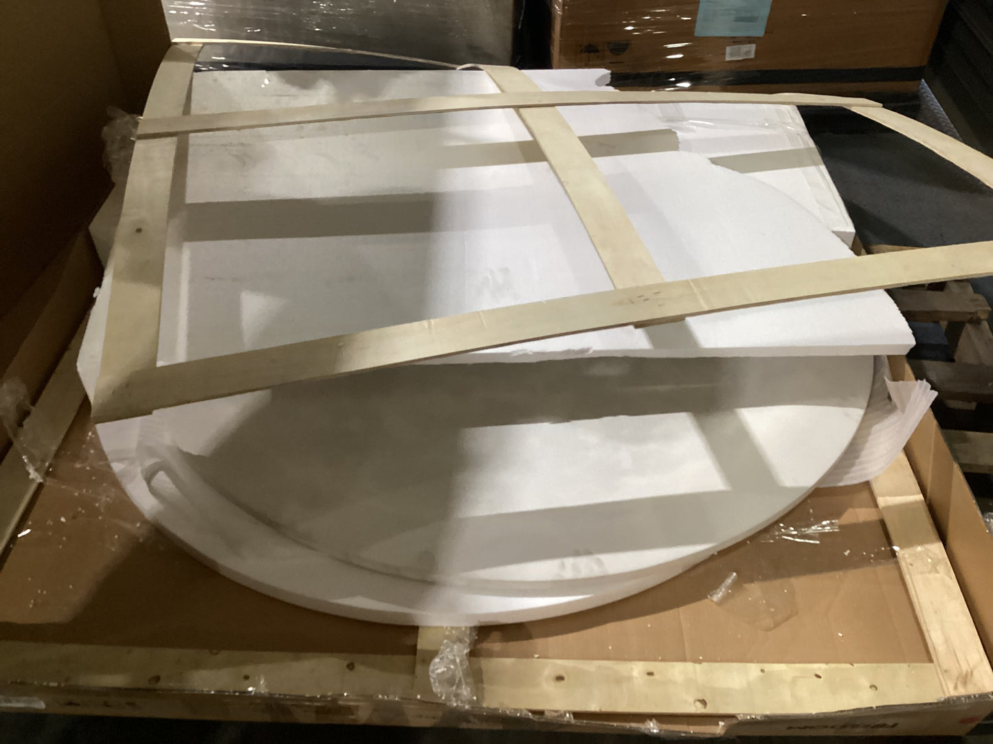 NSW CLN20887 Miro Dining Table 152cm Dia White