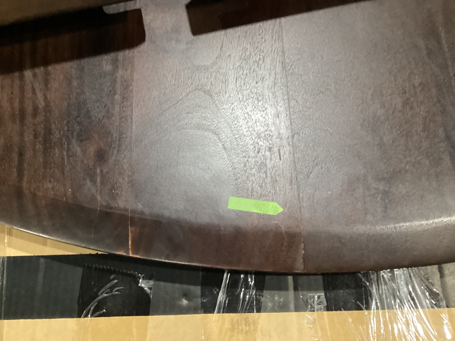 NSW MT24524 Axel Dining Table 160cm Dia Brown