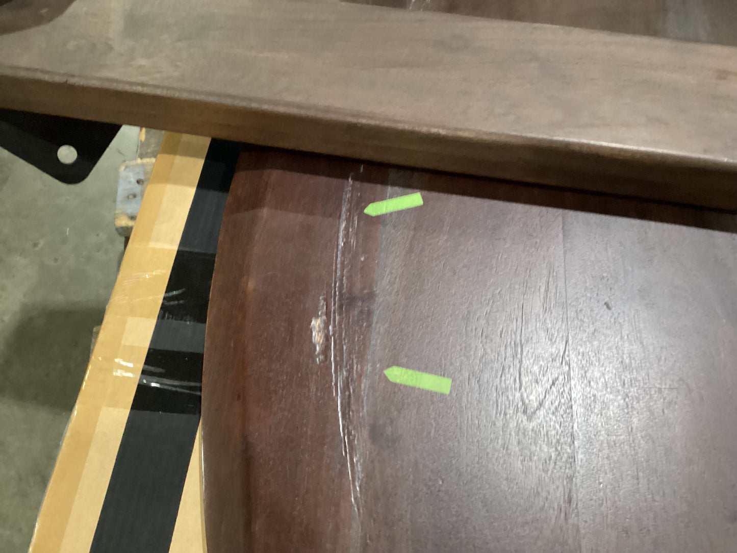 NSW MT24524 Axel Dining Table 160cm Dia Brown