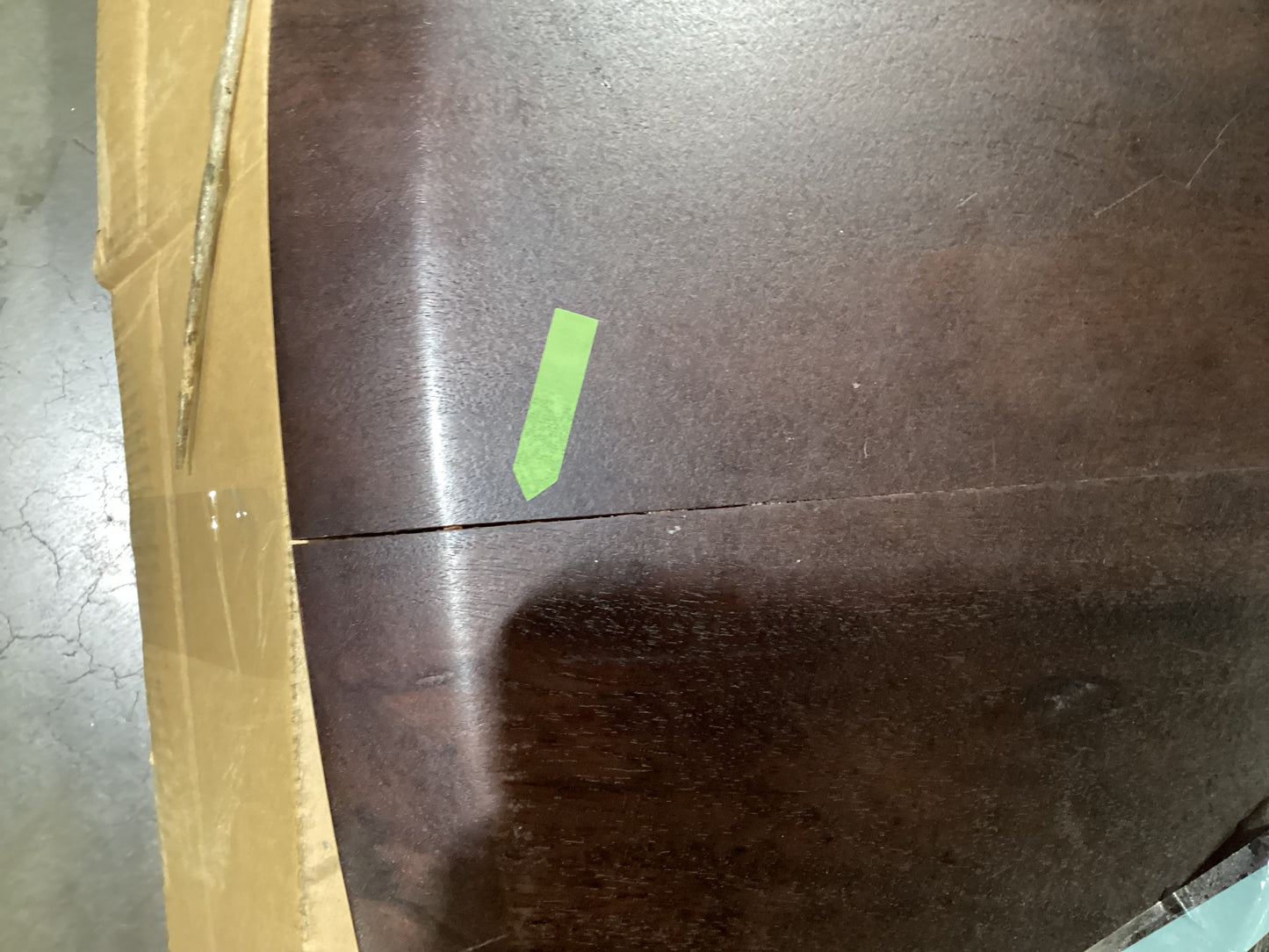 NSW MT24524 Axel Dining Table 160cm Dia Brown