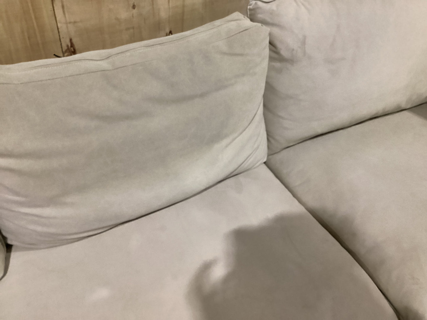 NSW MT24528 Sorrento Modular 2x Armless 1.5S+Ottoman+RAF 1.5S+Corner Washed Canvas Stone